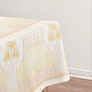 Vintag Mackintosh Inspiriert Rose Frieze Pattern Tischdecke