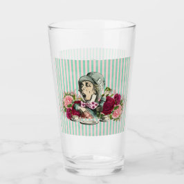 Vintag Mad Hatter Glas