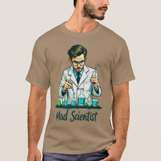 Vintag Mad Scientist Art. T-Shirt