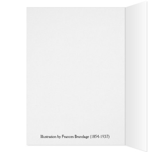 Vintag - Mädchen mit ihrer Puppe, (Innen (Links))