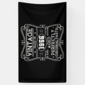 Vintag Made in 1956 Retro Classic Banner (Vertikal)