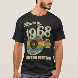 Vintag Made in 1968 55. Geburtstag 55 Jahre Limite T-Shirt