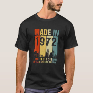 Vintag Made in 1972 Limited Edition 50 Years Bein T-Shirt