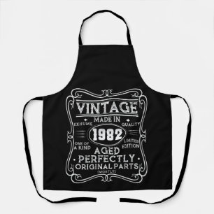 Vintag Made in 1982 Retro Classic Schürze