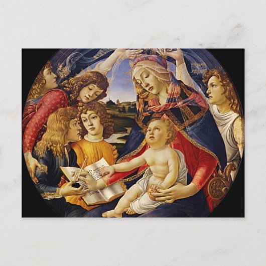 Vintag Madonna Postkarte (Vorderseite)