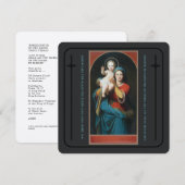 VINTAG MADONNA UND CHRISTKIND (Vorne/Hinten)