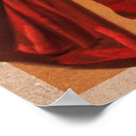 Vintag Madrid Matador Poster (Ecke)