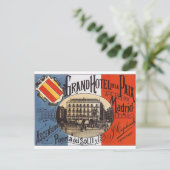 Vintag Madrid Postkarte (Stehend Vorderseite)