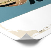 Vintag Madrid Spanien Flugreise Poster (Ecke)