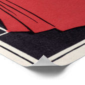 Vintag Magazine Ad Poster (Ecke)