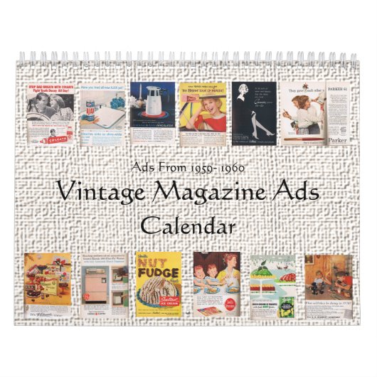 Vintag Magazine Ads Kalender (Titelbild)