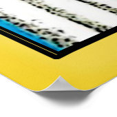 Vintag Magazine Cover Lady (Art Deco) Poster (Ecke)