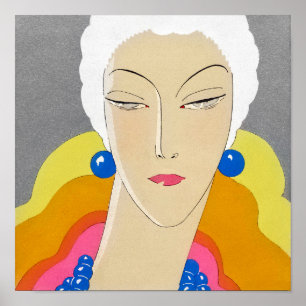 Vintag Magazine Cover Poster