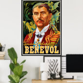 Vintag Magic Poster, Legendary Professor Benevol Poster (Heimbüro)