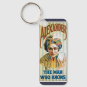 Vintag Magisches Poster, Alexander, der Mann, der Schlüsselanhänger (Vorderseite)