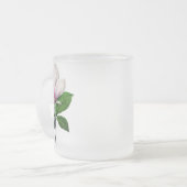 Vintag Magnolia Song Bekleidung und Geschenke Mattglastasse (Vorderseite Links)