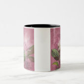 Vintag Magnolia Song Bekleidung und Geschenke Zweifarbige Tasse (Mittel)