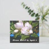 Vintag Magnolias UAWG Postkarte (Stehend Vorderseite)