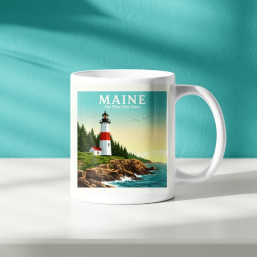 Vintag Maine Kaffeetasse