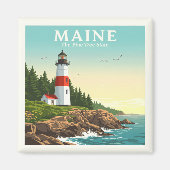 Vintag Maine Magnet (Vorne)