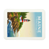 Vintag Maine Magnet (Horizontal)