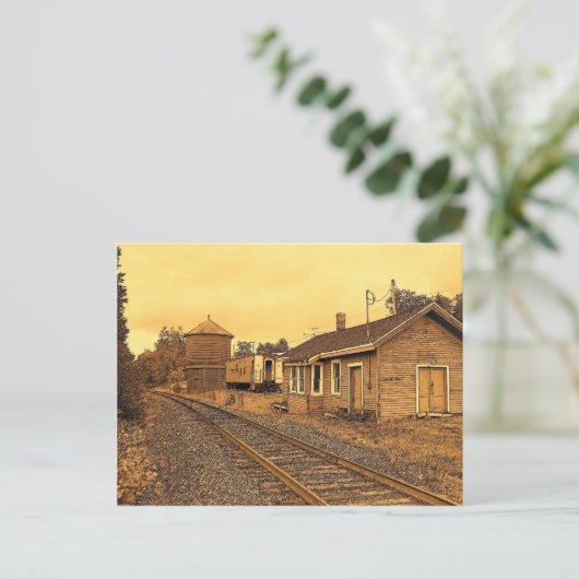 Vintag Maine Postkarte (Stehend Vorderseite)