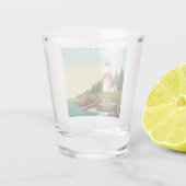 Vintag Maine Schnapsglas (Rückseite)