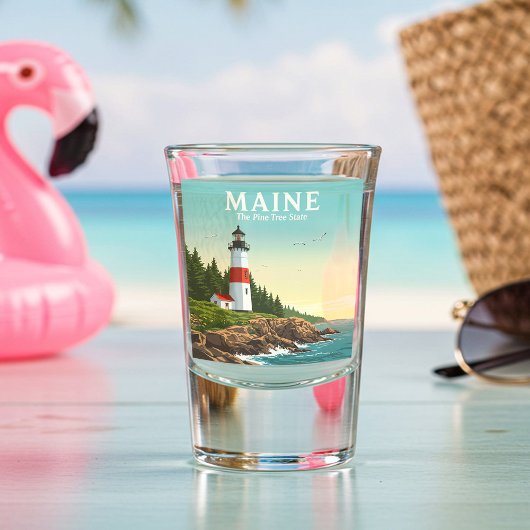Vintag Maine Schnapsglas