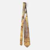 Vintag Mairy Tale Aschenputtel mit Fairy Godmutter Krawatte (Rückseite)