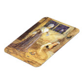 Vintag Mairy Tale Aschenputtel mit Fairy Godmutter Magnet (Linke Seite)