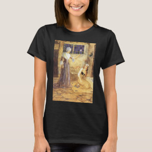 Vintag Mairy Tale Aschenputtel mit Fairy Godmutter T-Shirt