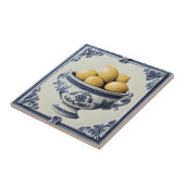 Vintag Majolica Lemon Tiles Fliese (Seite)