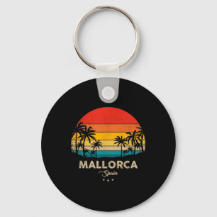 Vintag Mallorca Beach Souvenir - Spanien Schlüsselanhänger