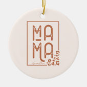 Vintag Mama Keramik Ornament (Vorne)