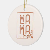 Vintag Mama Keramik Ornament (Links)
