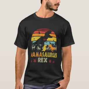 Vintag Mamasaurus Rex Dinosaurier Funny Mother Day T-Shirt