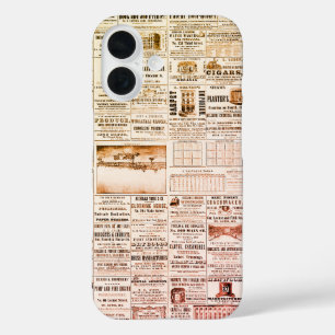 Vintag Mammoth Chart iPhone Case - Retro Cool!