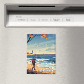 Vintag Manasquan New Jersey Travel Magnet (In Situ (Geschirrspüler))