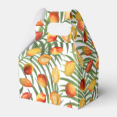 Vintag Mango & Greenery Sommerfruchtmuster Geschenkschachtel (Vorderseite)