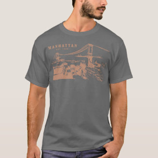 Vintag Manhattan New York T-Shirt
