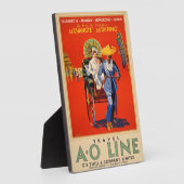 Vintag Manila Hong Kong Japan Reisen Fotoplatte (Seite)