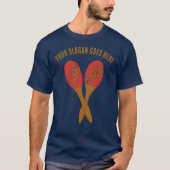 Vintag Maracas Custom Slogan Graphic T-Shirt (Vorderseite)