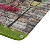 Vintag Märchenhof Fahrrad Rose Girly Foto Rahmen Schneidebrett (Ecke)