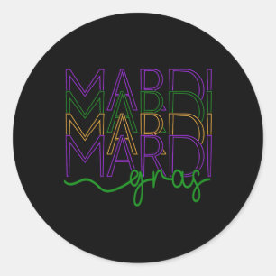 Vintag Mardi Festival - Martha Argerich Projekt Runder Aufkleber