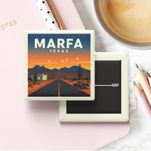 Vintag Marfa Texas Button