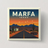Vintag Marfa Texas Button (Vorderseite)