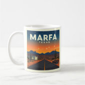 Vintag Marfa Texas Kaffeetasse (Links)