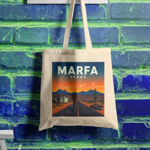 Vintag Marfa Texas Tragetasche