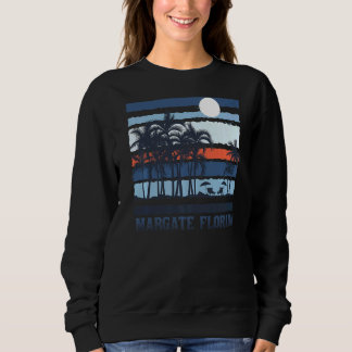 Vintag Margate Florida Summer Travel 80er Beach So Sweatshirt