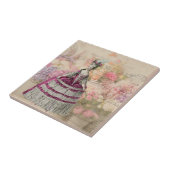 Vintag Marie Antoinette Keramik Tile Fliese (Seite)